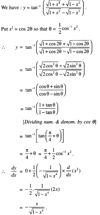 Class 12 Maths Important Questions Chapter 5 Continuity and Differentiability 39