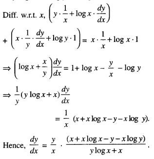 Class 12 Maths Important Questions Chapter 5 Continuity and Differentiability 58