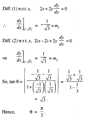 Class 12 Maths Important Questions Chapter 6 Applications of Derivatives 2