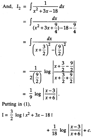 Class 12 Maths Important Questions Chapter 7 Integrals 26