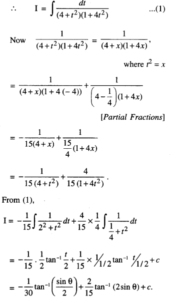 Class 12 Maths Important Questions Chapter 7 Integrals 61