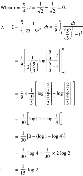 Class 12 Maths Important Questions Chapter 7 Integrals 86