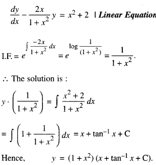 Class 12 Maths Important Questions Chapter 9 Differential Equations 32