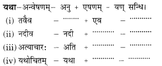 Class 9 Sanskrit Grammar Book Solutions सन्धिः 3