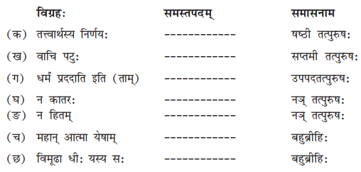 Solutions Class 10 शेमुषी भाग 2 Chapter-9 (सूक्तयः)