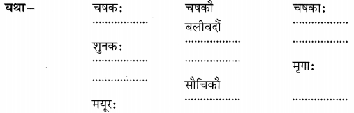 Class 6th Sanskrit Chapter 1 Question Answer