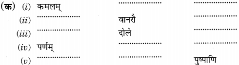 NCERT Solutions for Class 6 Sanskrit Chapter 3 शब्द परिचयः 3.11