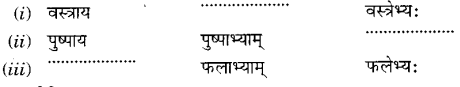 Sanskrit Class 6 Chapter 6 Question Answer