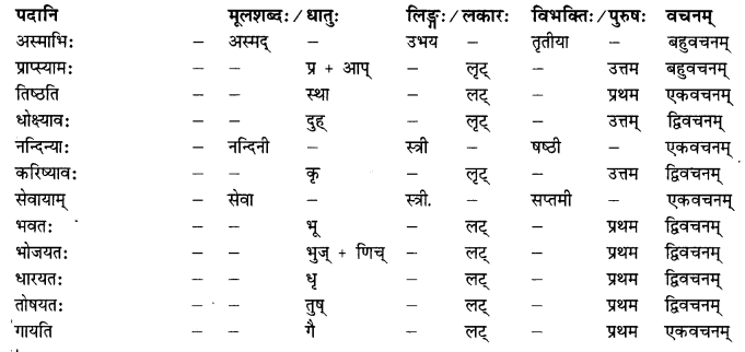 गोदोहनम् Summary Notes Class 9 Sanskrit Chapter 3.17