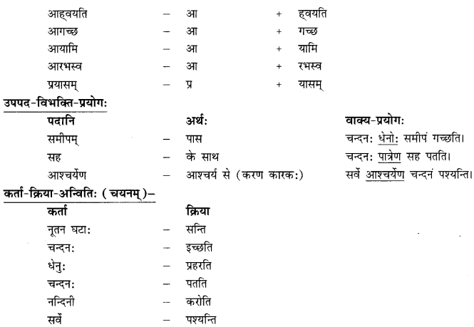 गोदोहनम् Summary Notes Class 9 Sanskrit Chapter 3.21