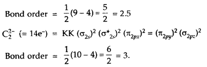 Chemical Bonding and Molecular Structure Class 11 Important Extra Questions Chemistry 19