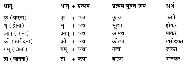 Class 7 Sanskrit Grammar Book Solutions प्रत्ययाः उपसर्गाः च 2