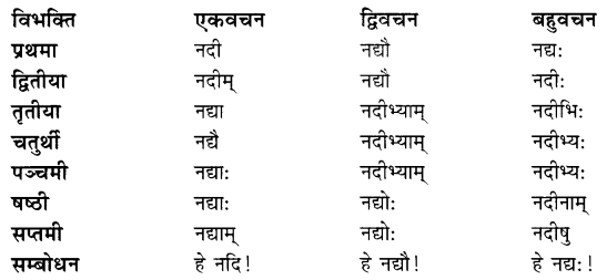 Class 7 Sanskrit Grammar Book Solutions शब्दरूपाणि 7