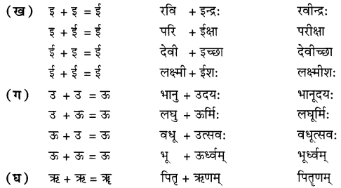 Class 7 Sanskrit Grammar Book Solutions सन्धि 2