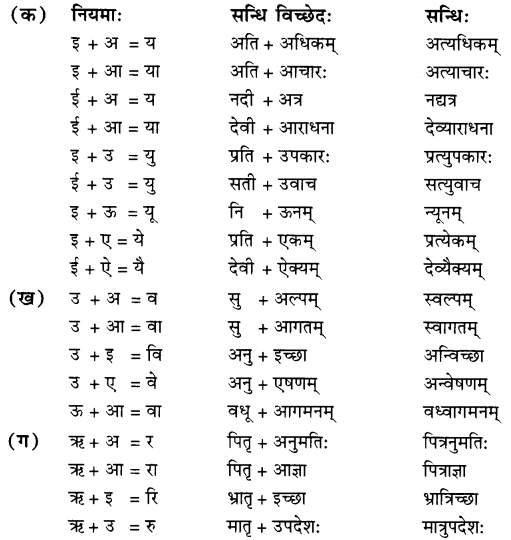 Class 7 Sanskrit Grammar Book Solutions सन्धि 5
