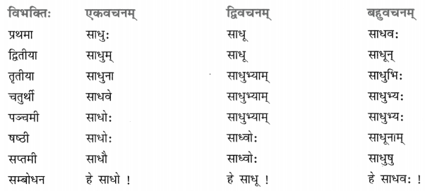 Class 8 Sanskrit Grammar Book Solutions शब्द-रूपाणि 12