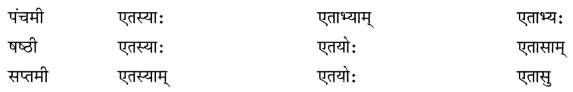 Class 8 Sanskrit Grammar Book Solutions सर्वनाम-प्रकरणम् 7