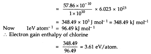 Classification of Elements and Periodicity in Properties Class 11 Important Extra Questions Chemistry 3