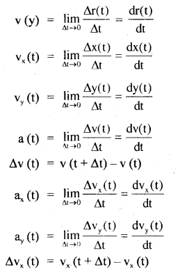 Motion in a Plane Class 11 Notes Physics 2