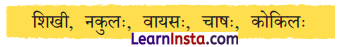 NCERT Class 7 Sanskrit Chapter 13 Question Answer Solutions परिशिष्‍टम् Q4