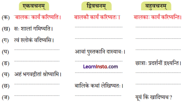 NCERT Class 7 Sanskrit Chapter 7 Question Answer Solutions ईशावास्यम् इदं सर्वम् Q8