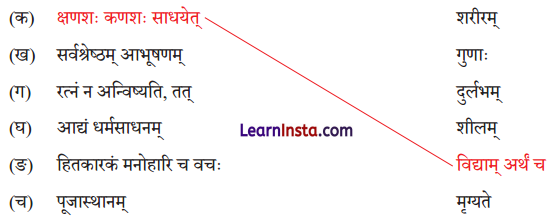 NCERT Class 7 Sanskrit Chapter 8 Question Answer Solutions हितं मनोहारि च दुर्लभं वचः Q5