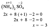 Redox Reactions Class 11 Important Extra Questions Chemistry 1