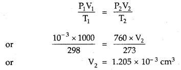 States of Matter Class 11 Important Extra Questions Chemistry 12