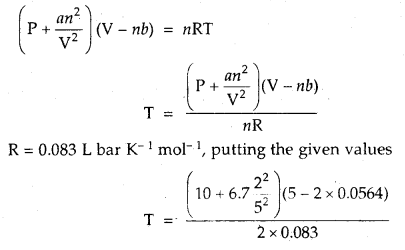 States of Matter Class 11 Important Extra Questions Chemistry 21