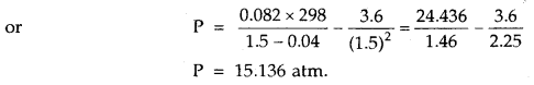 States of Matter Class 11 Important Extra Questions Chemistry 9