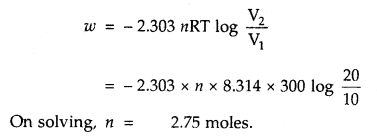 Thermodynamics Class 11 Important Extra Questions Chemistry 14