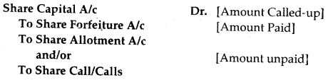 Accounting for Share Capital Class 12 Notes Accountancy 18