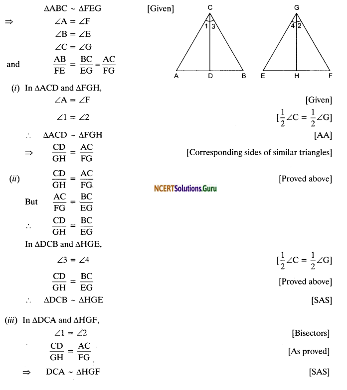 NCERT Solutions for Class 10 Maths Chapter 6 Triangles Ex 6.3 17