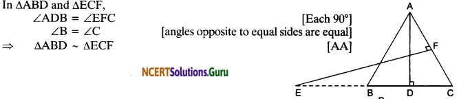 NCERT Solutions for Class 10 Maths Chapter 6 Triangles Ex 6.3 19
