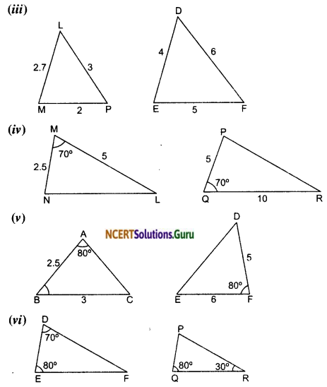 NCERT Solutions for Class 10 Maths Chapter 6 Triangles Ex 6.3 2