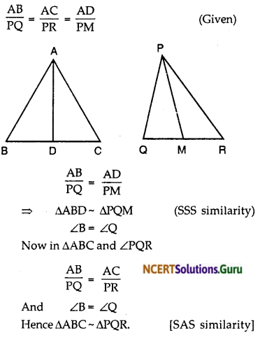 NCERT Solutions for Class 10 Maths Chapter 6 Triangles Ex 6.3 23