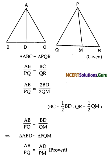 NCERT Solutions for Class 10 Maths Chapter 6 Triangles Ex 6.3 25