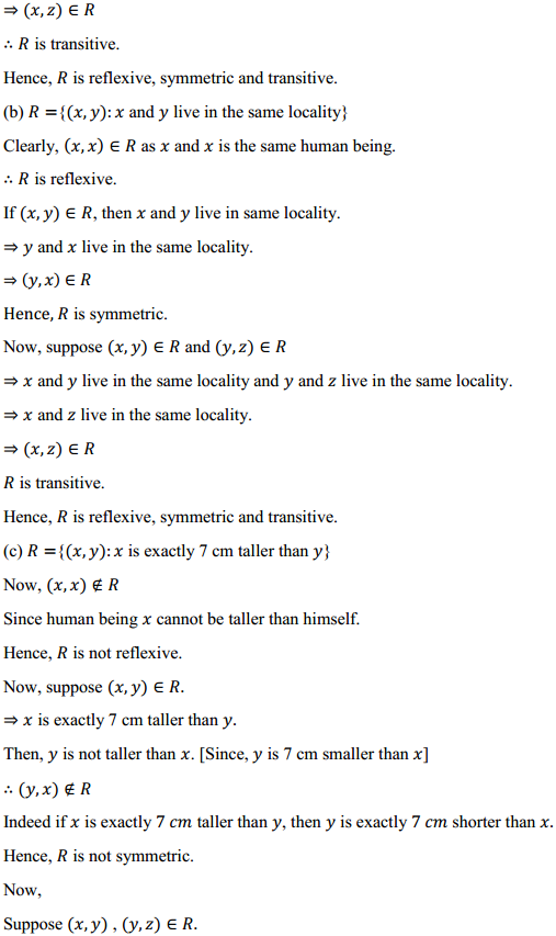 NCERT Solutions for Class 12 Maths Chapter 1 Relations and Functions Ex 1.1 4