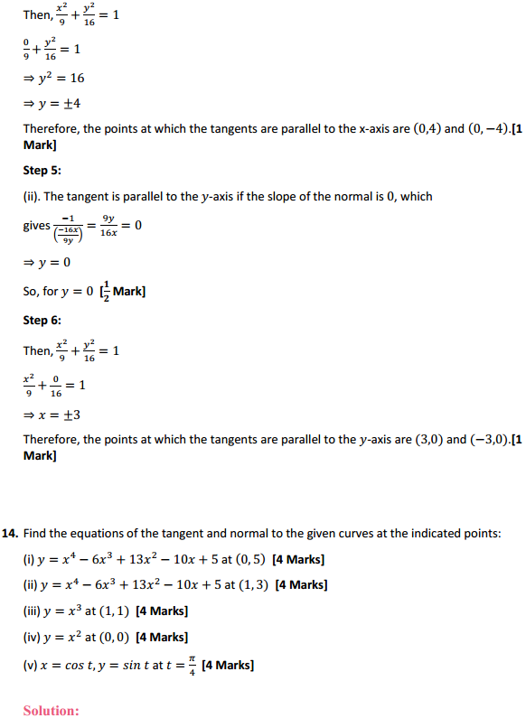 Class 12 Maths NCERT Solutions Chapter 6 Application of Derivatives Ex 6.3 20