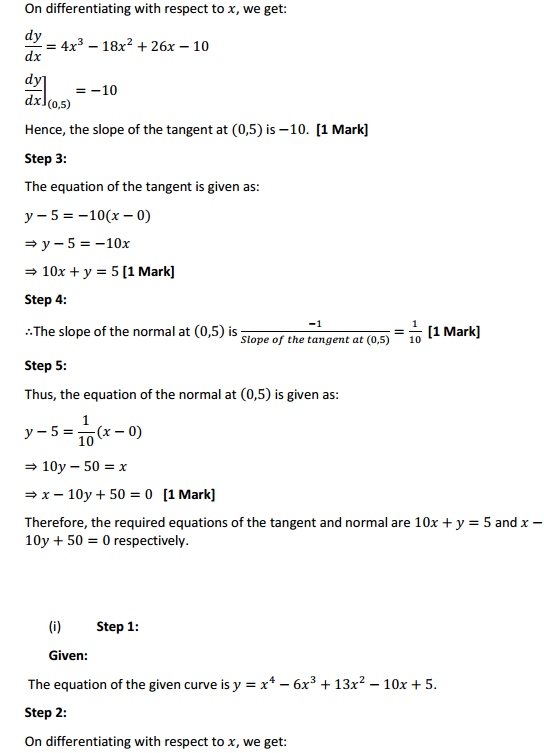Class 12 Maths NCERT Solutions Chapter 6 Application of Derivatives Ex 6.3 22