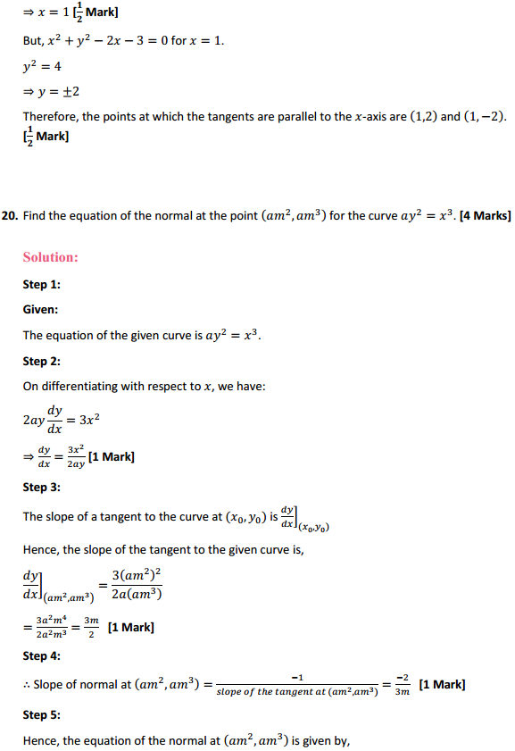 Class 12 Maths NCERT Solutions Chapter 6 Application of Derivatives Ex 6.3 36