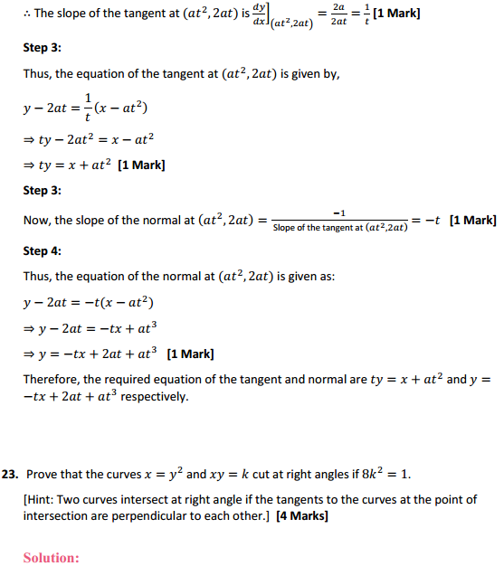 Class 12 Maths NCERT Solutions Chapter 6 Application of Derivatives Ex 6.3 41
