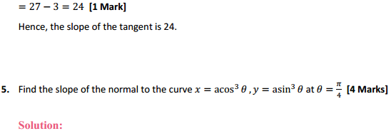 Class 12 Maths NCERT Solutions Chapter 6 Application of Derivatives Ex 6.3 6