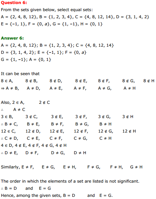 NCERT Solutions for Class 11 Maths Chapter 1 Sets Ex 1.2 5