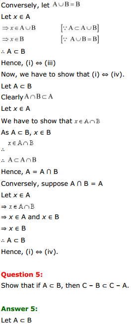 NCERT Solutions for Class 11 Maths Chapter 1 Sets Miscellaneous Exercise 5