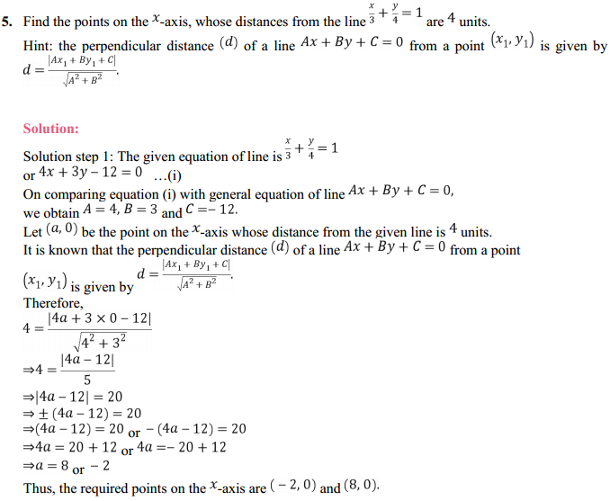 NCERT Solutions for Class 11 Maths Chapter 10 Straight Lines 10.3 8