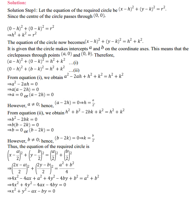 NCERT Solutions for Class 11 Maths Chapter 11 Conic Sections Ex 11.1 10