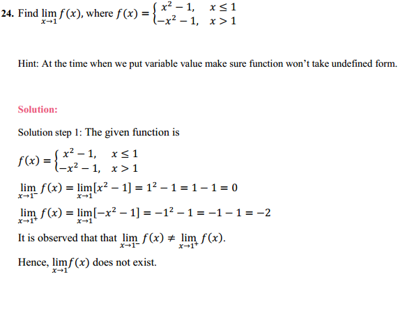 NCERT Solutions for Class 11 Maths Chapter 13 Limits and Derivatives Ex 13.1 18