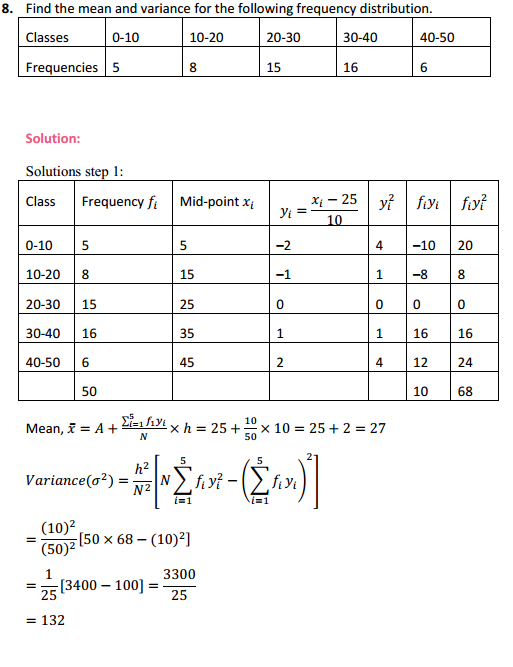 NCERT Solutions for Class 11 Maths Chapter 15 Statistics Ex 15.2 11