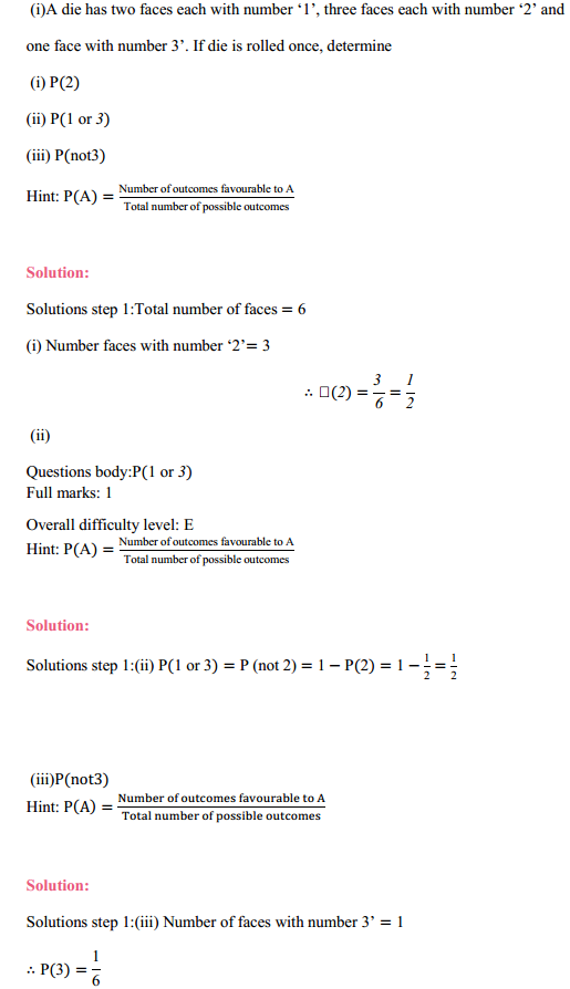 NCERT Solutions for Class 11 Maths Chapter 16 Probability Miscellaneous Exercise 3